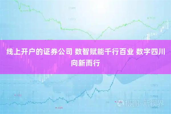 线上开户的证券公司 数智赋能千行百业 数字四川向新而行